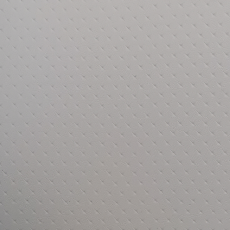 Cuir PVC antidérapant blanc pour chaussures