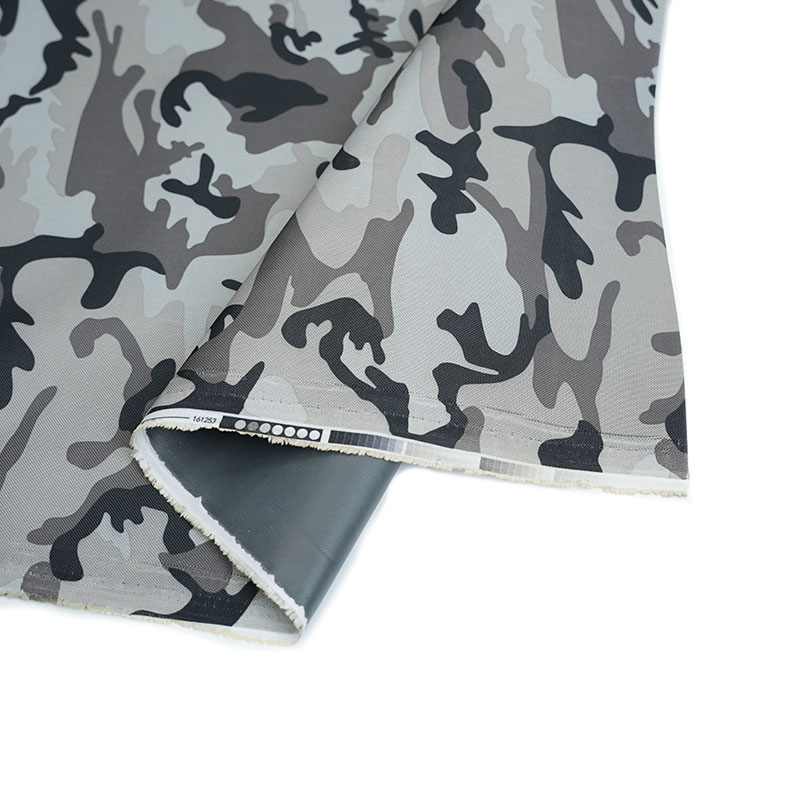Camouflage tissu oxford avec revêtement en PVC